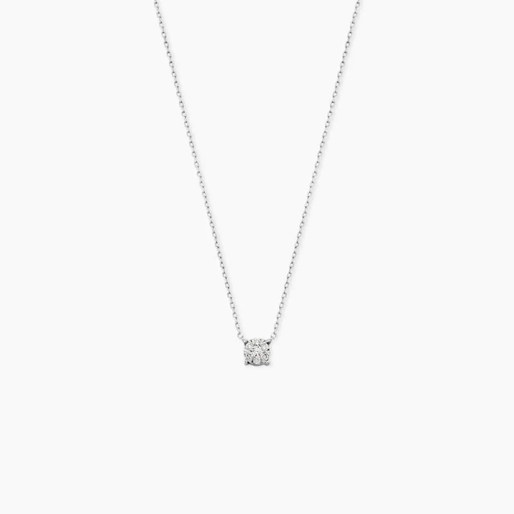 Marc Orian Colliers Diamant|Colliers > Collier Or Blanc Dream Diamants