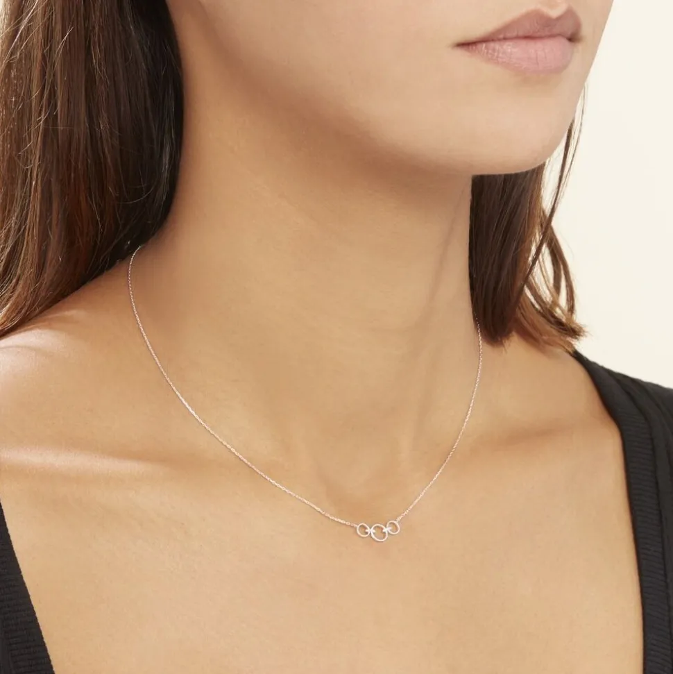 Collier Or Blanc Judyta Diamants