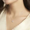Marc Orian Colliers Diamant|Colliers > Collier Or Blanc Naveen Diamants Synthétiques