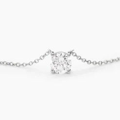 Marc Orian Colliers Diamant|Colliers > Collier Or Blanc One Diamant