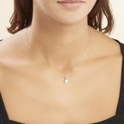 Marc Orian Colliers Diamant|Colliers > Collier Or Blanc Ruta Diamants