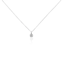 Marc Orian Colliers Diamant|Colliers > Collier Or Blanc Ruta Diamants