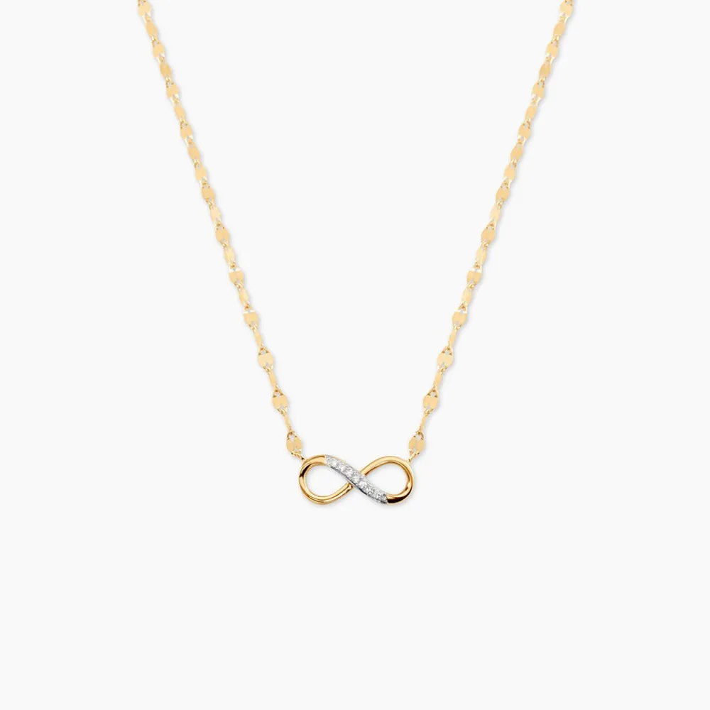 Marc Orian Colliers Diamant|Colliers > Collier Or Jaune Abegail Diamants