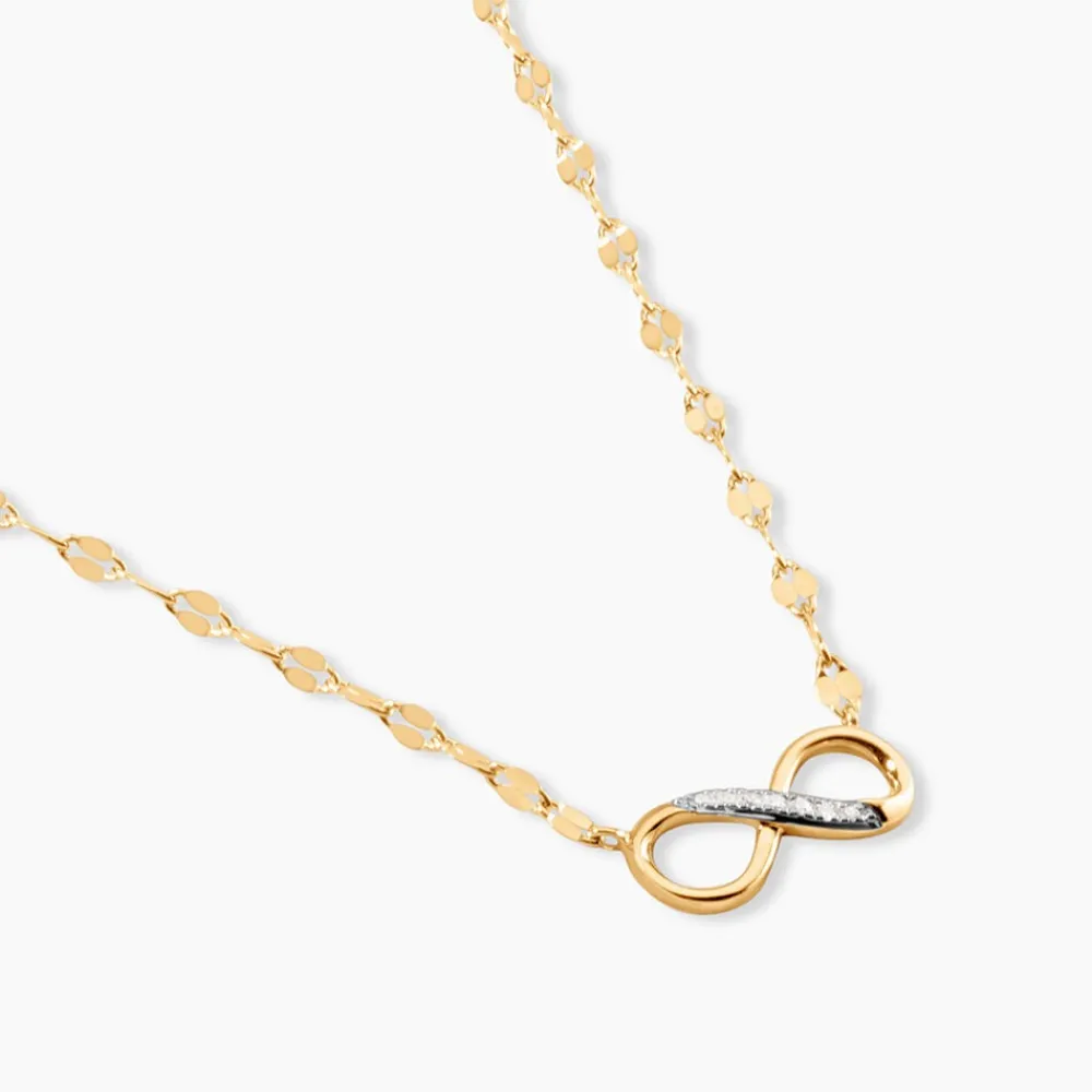 Marc Orian Colliers Diamant|Colliers > Collier Or Jaune Abegail Diamants