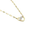 Collier Or Jaune Abiah Diamants