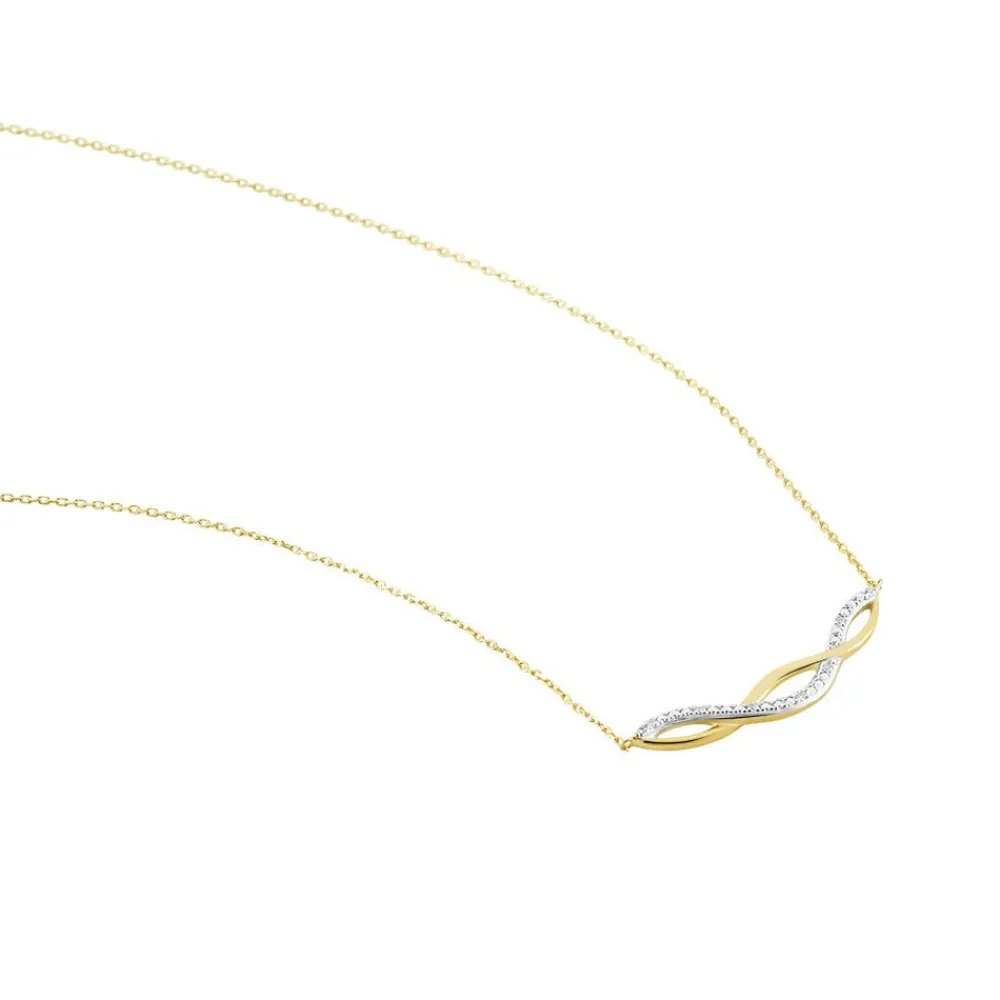 Marc Orian Colliers Diamant|Colliers > Collier Or Jaune Abisai Diamants