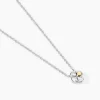 Marc Orian Colliers|Colliers Avec Pierres > Collier Or Jaune Argent Blanc Oxyde De Zirconium