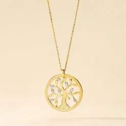 Collier Or Jaune Argius Diamants