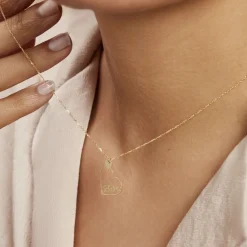 Marc Orian Colliers|Colliers Cœur > Collier Or Jaune Aulna