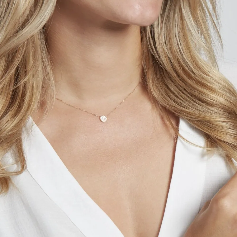Marc Orian Colliers|Colliers Avec Pierres > Collier Or Jaune Burak Oxyde De Zirconium