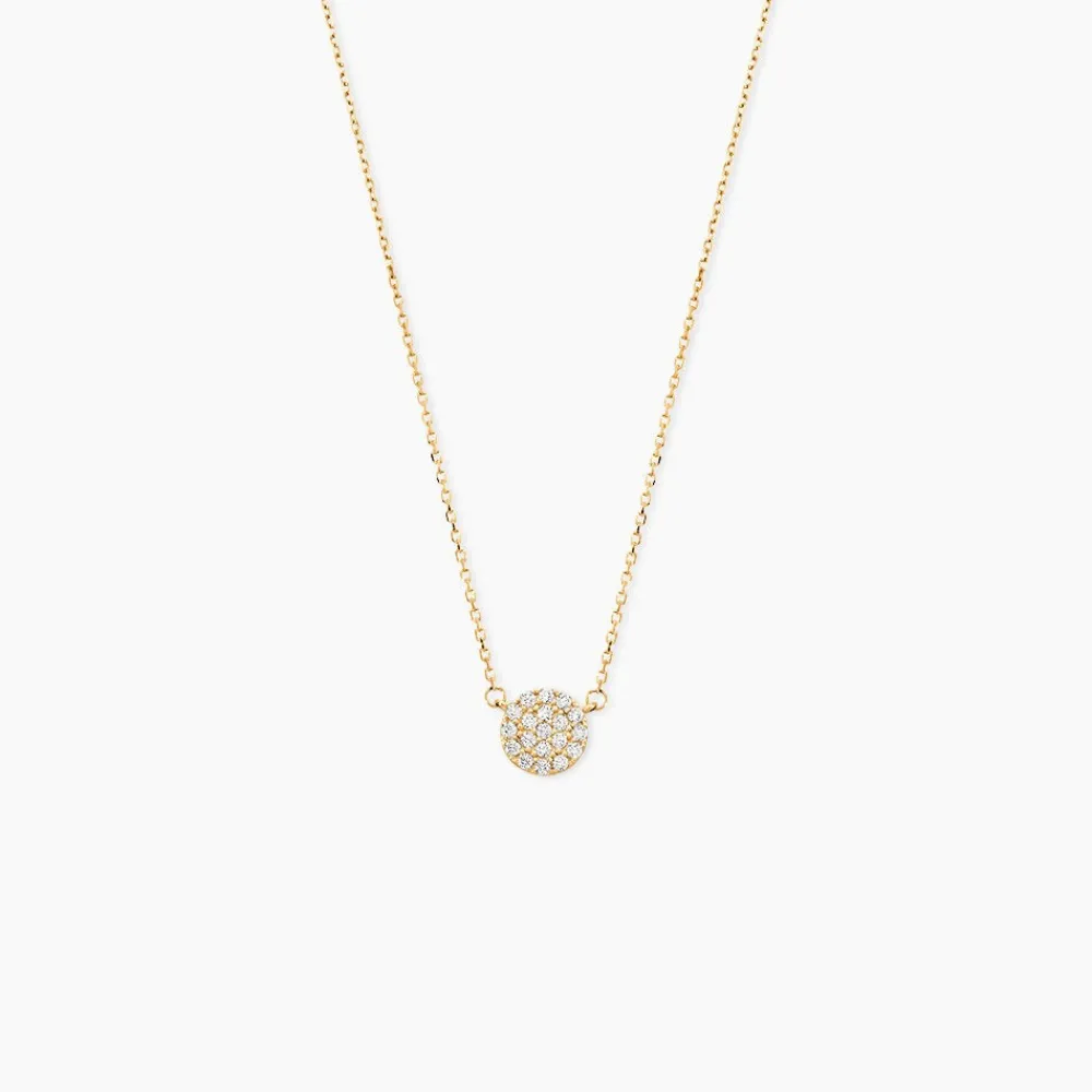 Marc Orian Colliers|Colliers Avec Pierres > Collier Or Jaune Burak Oxyde De Zirconium