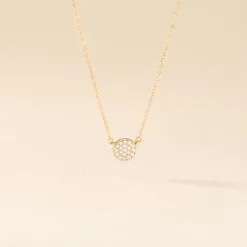 Marc Orian Colliers|Colliers Avec Pierres > Collier Or Jaune Burak Oxyde De Zirconium