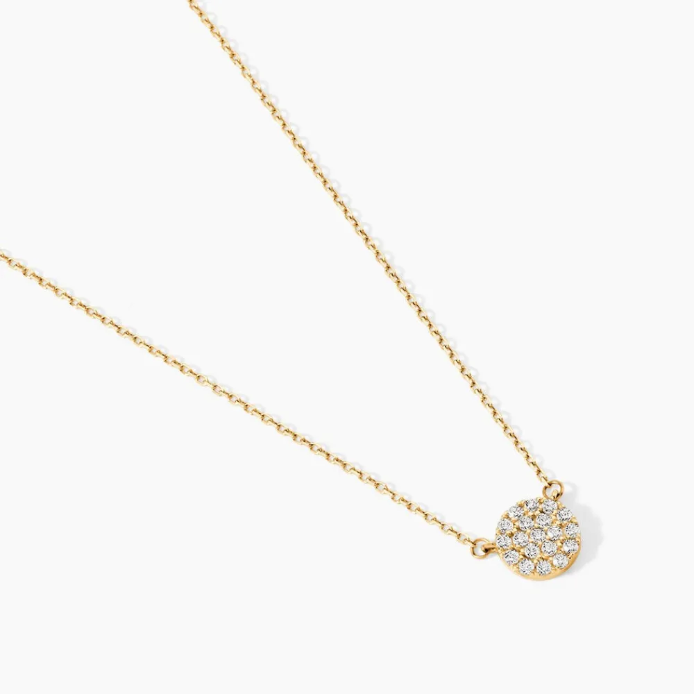 Marc Orian Colliers|Colliers Avec Pierres > Collier Or Jaune Burak Oxyde De Zirconium