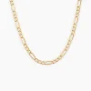 Marc Orian Colliers|Chaines Homme > Collier Or Jaune Cameo Maille Alternée 1/3