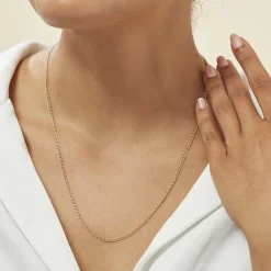 Marc Orian Colliers|Chaines Femme > Collier Or Jaune Capucin Maille Marine
