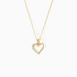 Marc Orian Colliers Cœur|Colliers > Collier Or Jaune Chantelle Oxydes De Zirconium