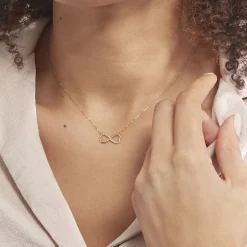 Marc Orian Colliers|Colliers Avec Pierres > Collier Or Jaune Ilyas Oxyde De Zirconium