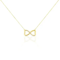 Marc Orian Colliers|Colliers Avec Pierres > Collier Or Jaune Ilyas Oxyde De Zirconium