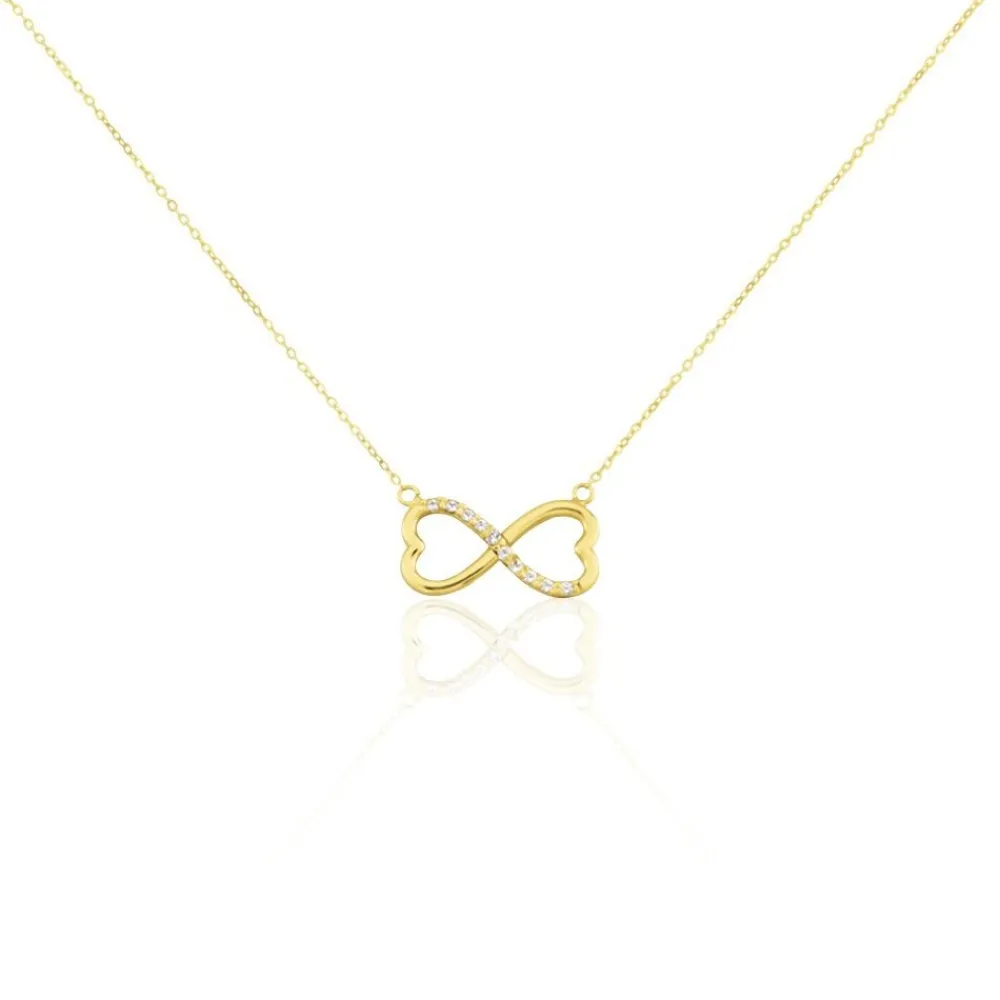 Marc Orian Colliers|Colliers Avec Pierres > Collier Or Jaune Ilyas Oxyde De Zirconium