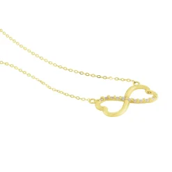 Marc Orian Colliers|Colliers Avec Pierres > Collier Or Jaune Ilyas Oxyde De Zirconium