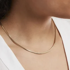 Collier Or Jaune Izel Maille Anglaise
