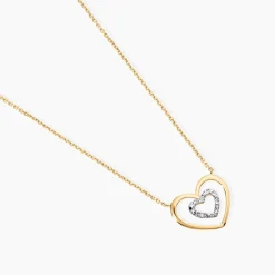 Marc Orian Colliers Diamant|Colliers Cœur > Collier Or Jaune Juliame Diamants