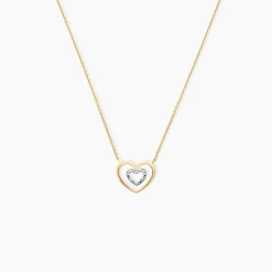 Marc Orian Colliers Diamant|Colliers Cœur > Collier Or Jaune Juliame Diamants