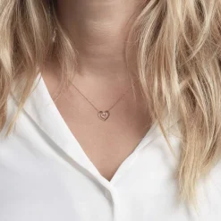 Marc Orian Colliers Diamant|Colliers Cœur > Collier Or Jaune Juliame Diamants