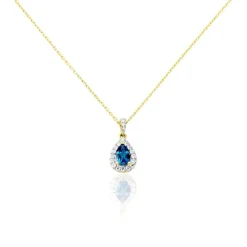 Marc Orian Colliers|Colliers Avec Pierres > Collier Or Jaune Leroy Topaze