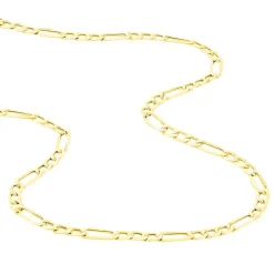 Marc Orian Colliers|Chaines Homme > Collier Or Jaune Maille Alternée 1/3
