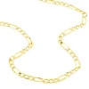 Marc Orian Colliers|Chaines Homme > Collier Or Jaune Maille Alternée