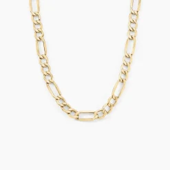 Marc Orian Colliers|Chaines Homme > Collier Or Jaune Maille Alternée