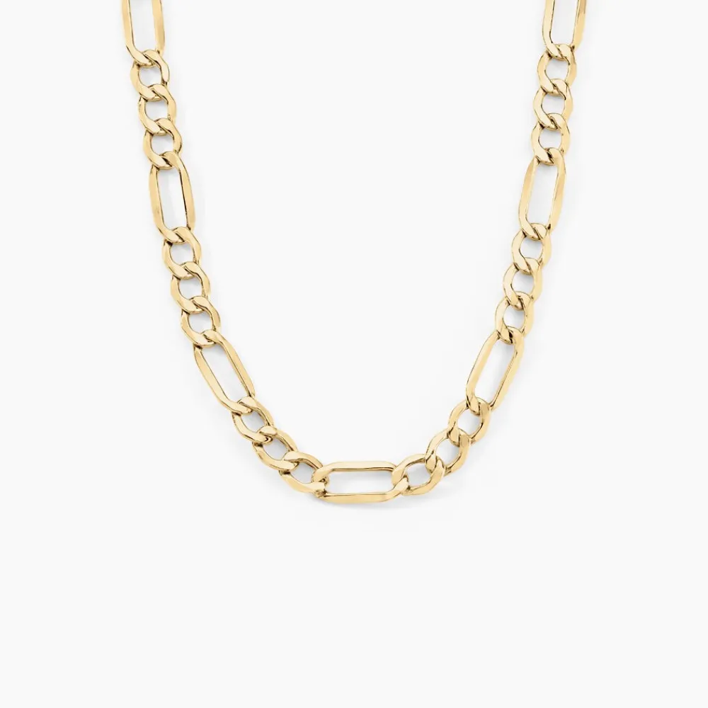 Marc Orian Colliers|Chaines Homme > Collier Or Jaune Maille Alternée