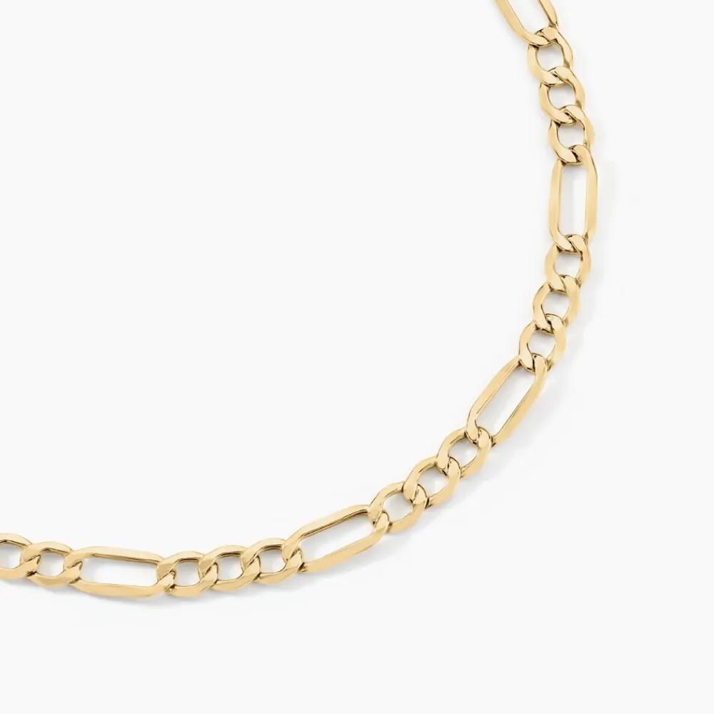 Marc Orian Colliers|Chaines Homme > Collier Or Jaune Maille Alternée