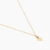 Marc Orian Colliers Cœur|Colliers > Collier Or Jaune Marie Lou Oxyde De Zirconium