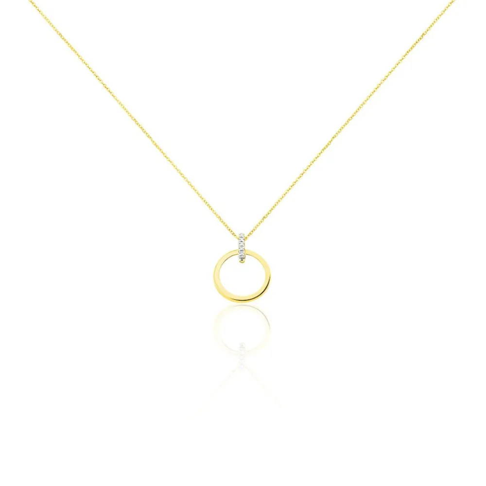 Marc Orian Colliers Diamant|Colliers > Collier Or Jaune Melissande Diamants
