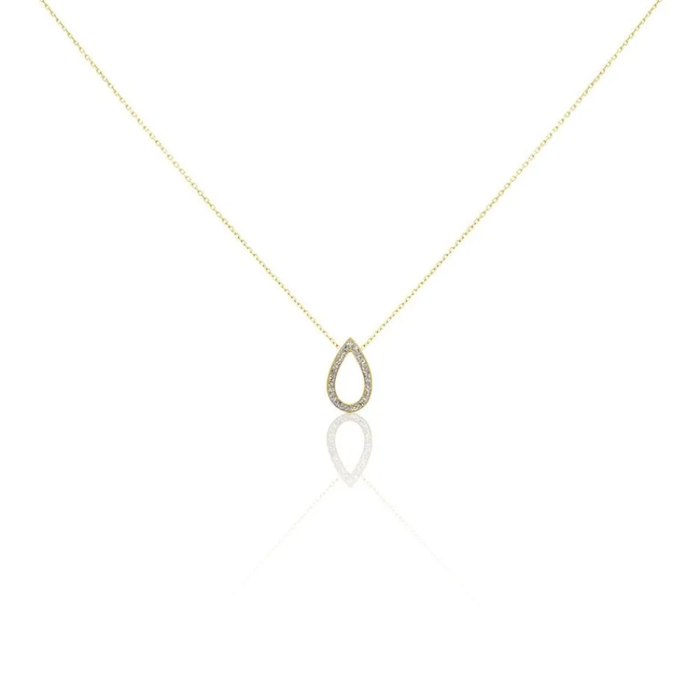 Marc Orian Colliers|Colliers Femme > Collier Or Jaune Merinie