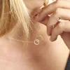 Marc Orian Colliers|Colliers Avec Pierres > Collier Or Jaune Nesrine Oxydes
