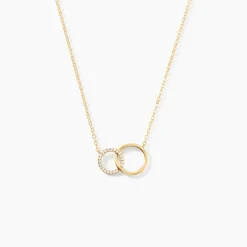 Marc Orian Colliers|Colliers Avec Pierres > Collier Or Jaune Nesrine Oxydes