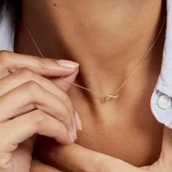 Marc Orian Colliers|Colliers Avec Pierres > Collier Or Jaune Rosius Oxydes De Zirconium