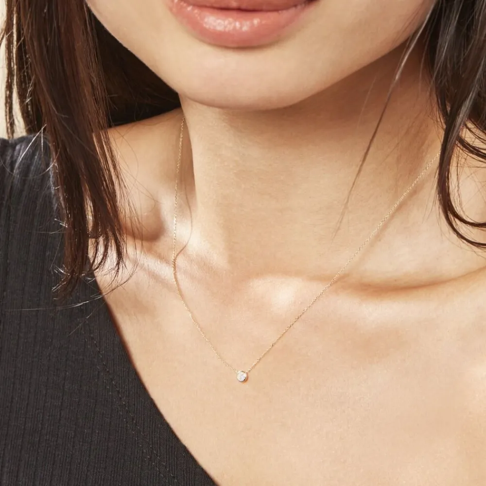Marc Orian Colliers Diamant|Colliers > Collier Or Jaune Sofia Diamants