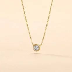 Marc Orian Colliers Diamant|Colliers > Collier Or Jaune Sofia Diamants