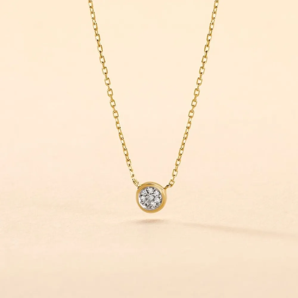 Marc Orian Colliers Diamant|Colliers > Collier Or Jaune Sofia Diamants