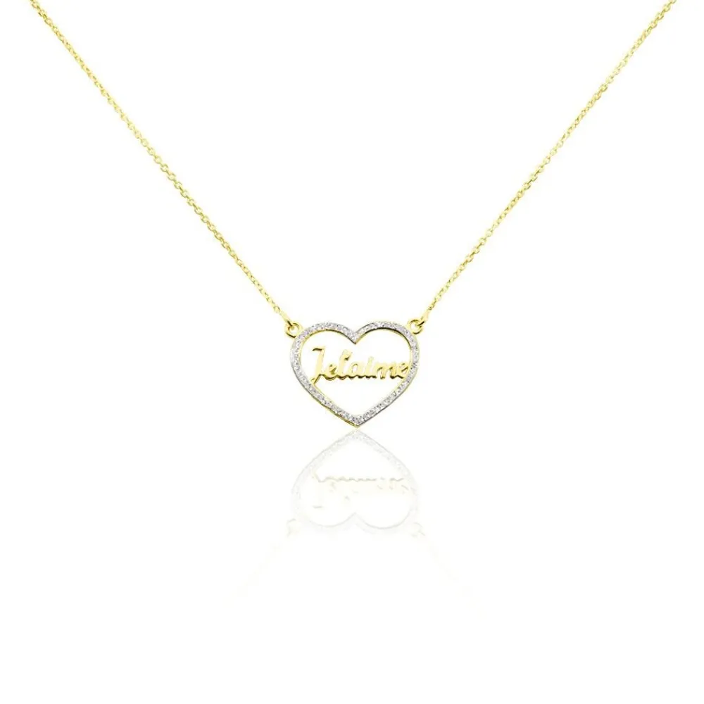Marc Orian Colliers|Colliers Cœur > Collier Or Jaune Valerian