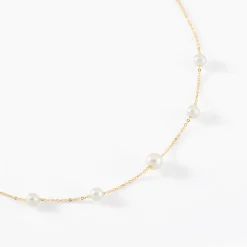 Marc Orian Colliers|Colliers Avec Pierres > Collier Or Jaune Yolanda Perles De Culture