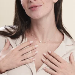Marc Orian Colliers|Colliers Avec Pierres > Collier Or Jaune Yolanda Perles De Culture
