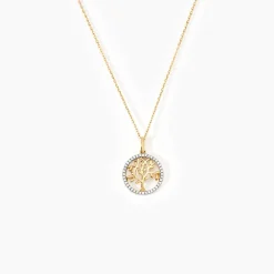 Marc Orian Colliers Diamant|Colliers > Collier Or Rose Tresha Diamants