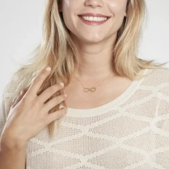 Marc Orian Colliers|Colliers Femme > Collier Paula Infini Or Jaune