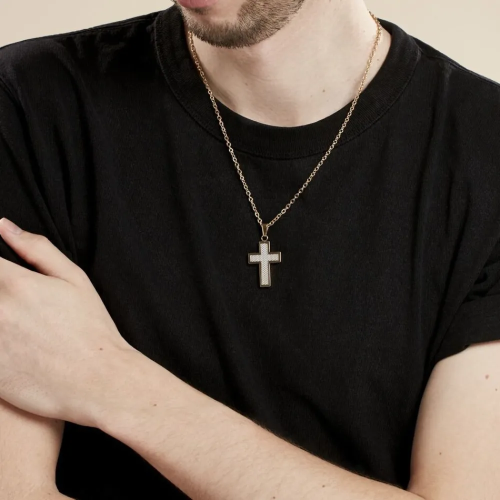 PHEBUS HIM Colliers Fantaisie|Colliers > Collier Acier Doré
