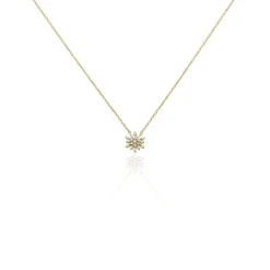 Collier Plaqué Or Lisha Oxyde De Zirconium